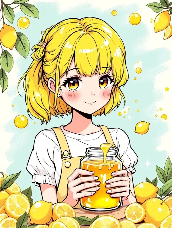 蜂蜜柠檬茶 漫画封面